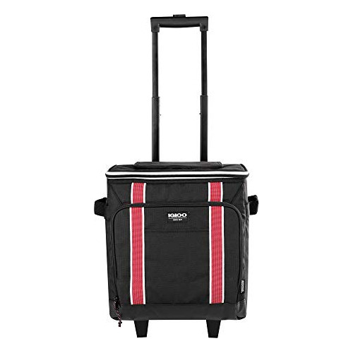 Large Portable Insulated Soft Coolers With Rolling Whee...