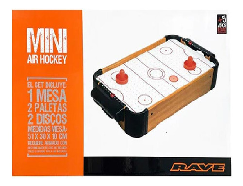 Mini Air Hockey De Mesa Rave -isakito 0405