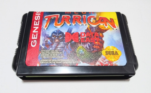 Cartucho Juego Mega Turrican Sega Genesis 16 Bits