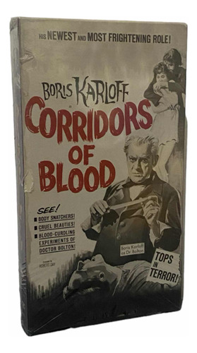 Corridors Of Blood. Película. Vhs. Boris Karloff. Terror.