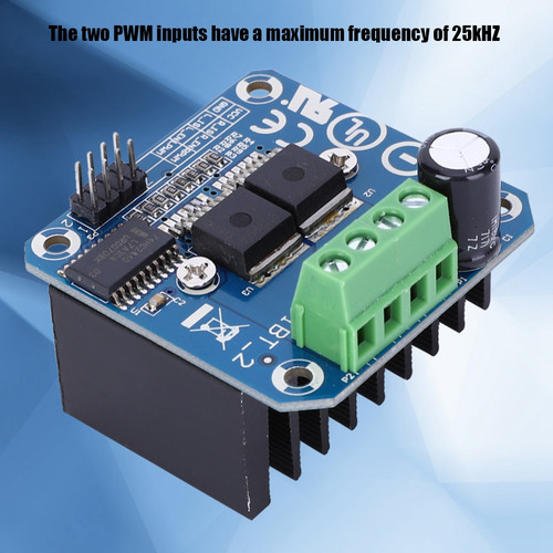 Módulo controlador de puente Arduino H de alta potencia Bts7960 43a