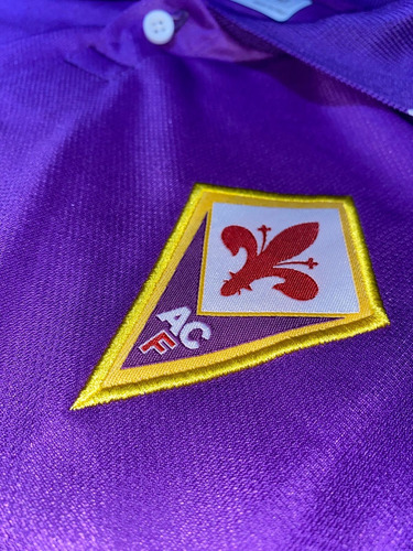 Camiseta De La Fiorentina Batistuta Retro Manga Corta Fila