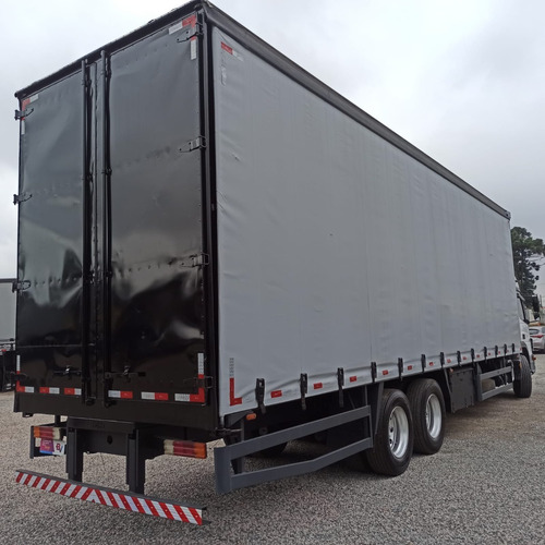 Imagem 4 de 15 de Mb Atego 2430, Truck 6x2, 2019. Sider 10 Metros