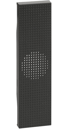 Cubre Tecla 1 Modulo P/timbre Negro Living Now Bticino