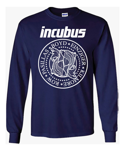 Incubus Playera Manga Larga D03
