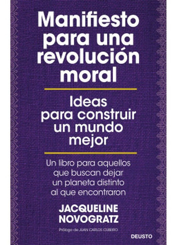 Manifiesto Para Una Revolución Moral.jacqueline Novogratz