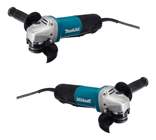 Amoladora Makita Modelo 9557 Hpg 840 Watts Con Gatillo Paleta + Envio Gratis