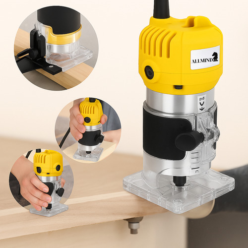 Tupia Laminadora Manual Com Jogo Fresas Topia Rsa 6mm 127v