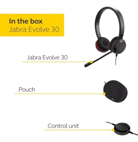 Headset Jabra Evolve 30 Ii Duo Ms 5399-823-309