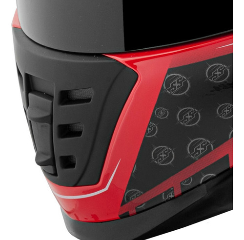 Imagen 5 de 7 de Casco Speed And Strength Ss1600 Sure Shot Gris Para Moto