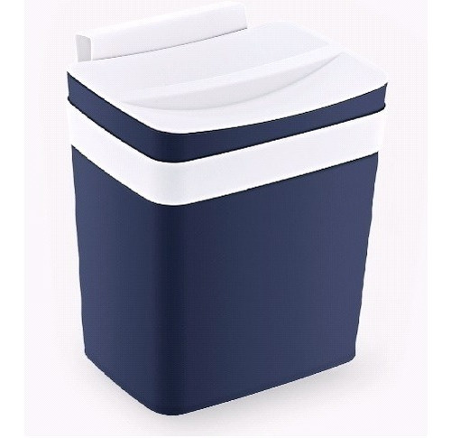 Mini Papelera Para Colgar De Plastico 5lts Trn-191 Azul Yop