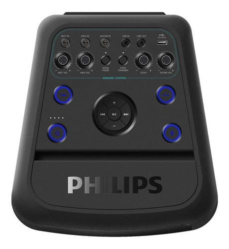 Bafle Philips Tanx200 Bluetooth Con Bateria Recargable