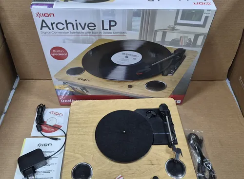 Toca Discos Ion Archive | MercadoLivre