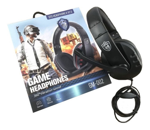 Audífono Gamer Con Micrófono Para Ps4, Xbox, Notebook Y Te