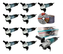 Comprar Miniesmeriladora Makita M0901b 540w 4 1\u002F2' 10 Pzs +50 Discos