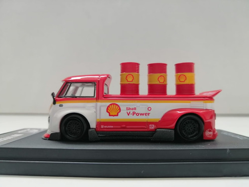 Timemicro Volkswagen T1 Camioneta Bus Shell Escala 1:64 Rojo (Usado)