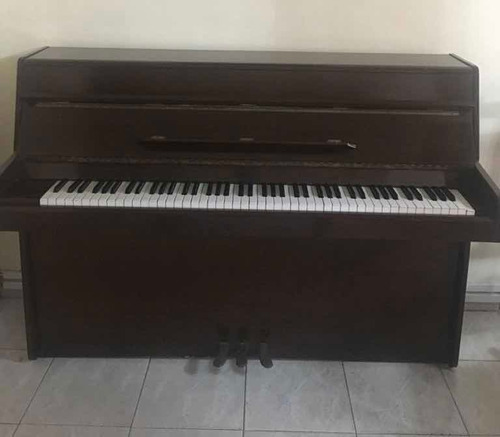 Imagen 1 de 5 de Piano Vertical Con Butaca