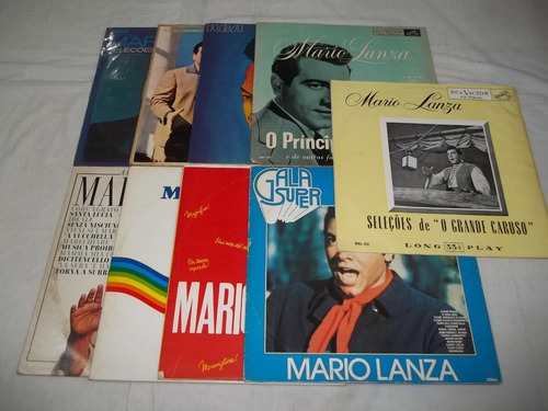  Lp Vinil - Mario Lanza - 9 Discos