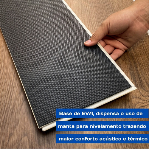 Piso Vinilico Click Spc Clicado Premium Caixa Com 2,64m²
