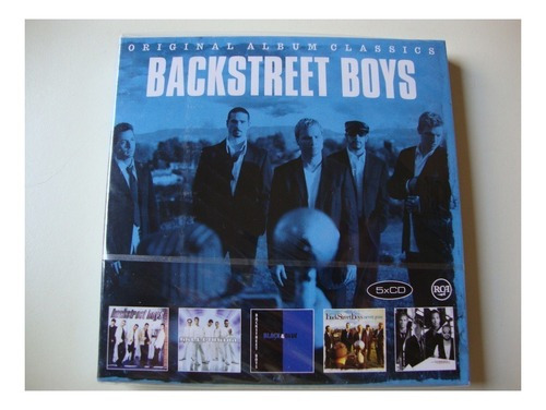 Box 5 Cds - Backstreet Boys - Importado, Lacrado