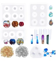 Comprar Moldes Para Artesanías De Resina De Silicona 8 Moldes