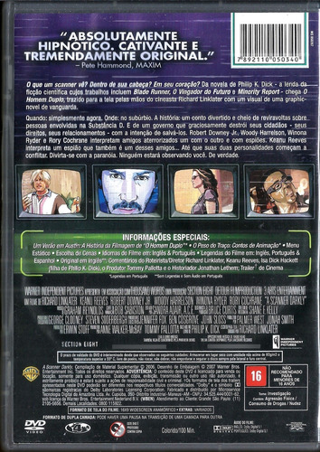 Dvd / O Homem Duplo ( Keanu Reeves , Robert Downey Jr. ) (Usado)