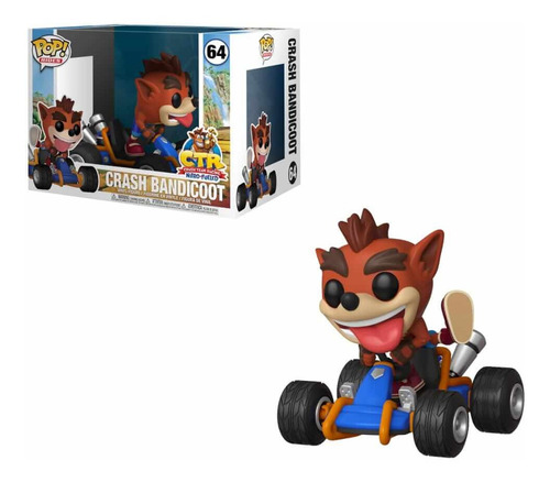 Funko Pop - Ctr - Crash Bandicoot (64) Envio Gratis