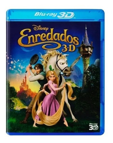 Enredados Disney Pelicula Blu-ray 3d
