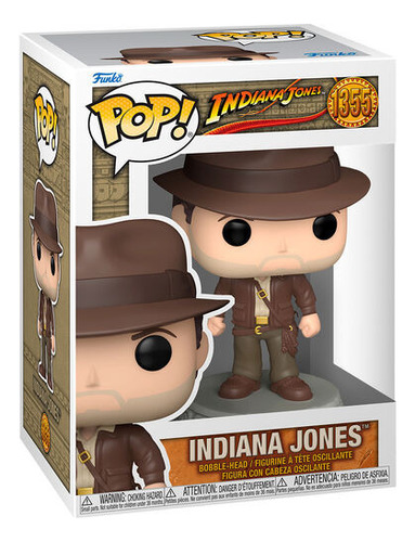 Figura De Accion Indiana Jones 1355 De Indiana Jones Movies Funko Pop 