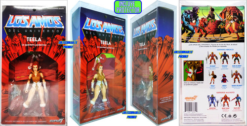 Motu Teela Masters Of The Universe Super7 Con Protector Vint