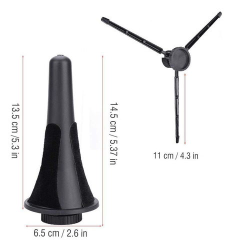 Soporte Plegable Para Instrumentos De Viento: Clarinete, Obo