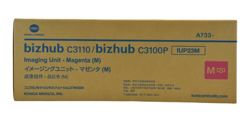Imagen 1 de 6 de Unidad De Imagen Original Konica Minolta Bizhub C3100p/3110m