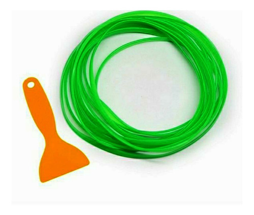Moldura A Presion Autos Tuning Universal + Espatula Fix 4mt