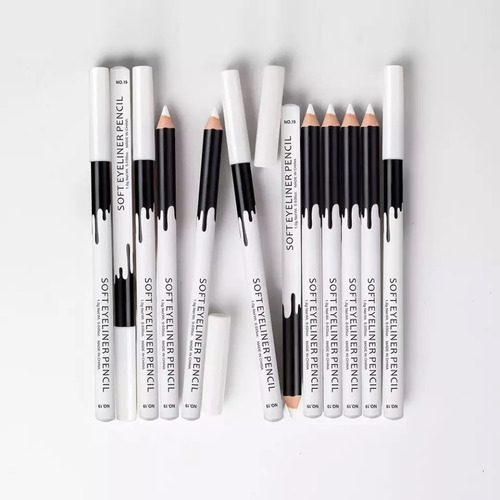 Imagen 5 de 9 de Lapiz Delineador Blanco Iluminador Ojos Cejas Microblading