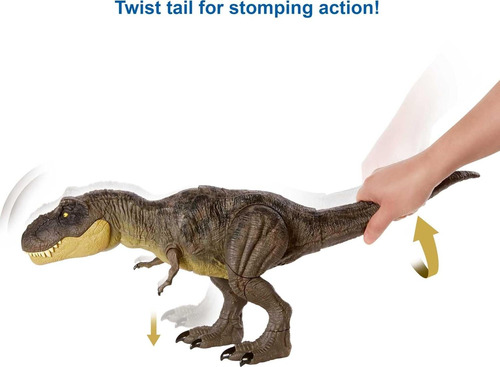 Jurassic World Tyrannosaurus Rex Escape Extremo Con Pisoteo