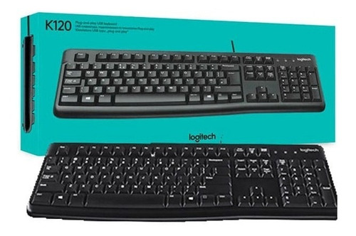 Teclado Logitec K120 Usb Español 920-004422