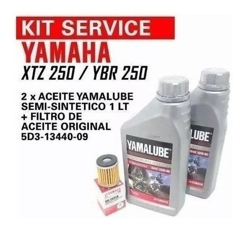 Kit De Service Para Yamaha Xtz250 Ybr250