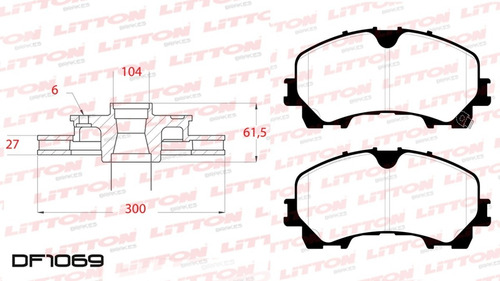 Kit Discos Y Pastillas De Freno Chevrolet S10 Trailblazer