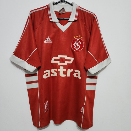 Camiseta Sc Internacional Brasil 1999 adidas Astra