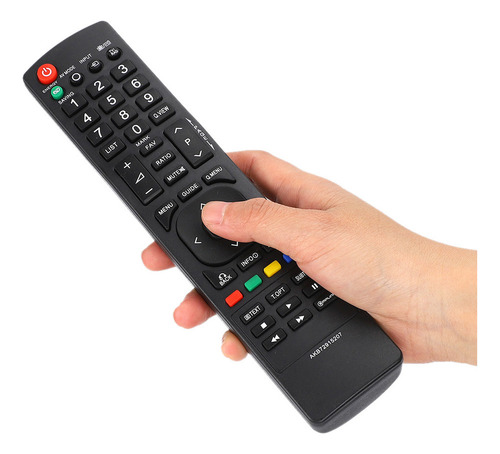 / Controlador De Televisión Negro Abs Shell Con Control