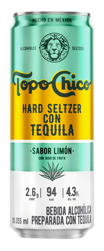 Hard Seltzer Topochico Tequila 355ml