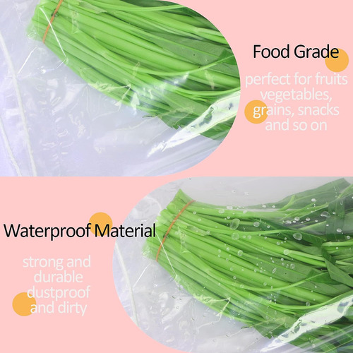 Bolsas De Plástico Con Cordón, 100 Unidades