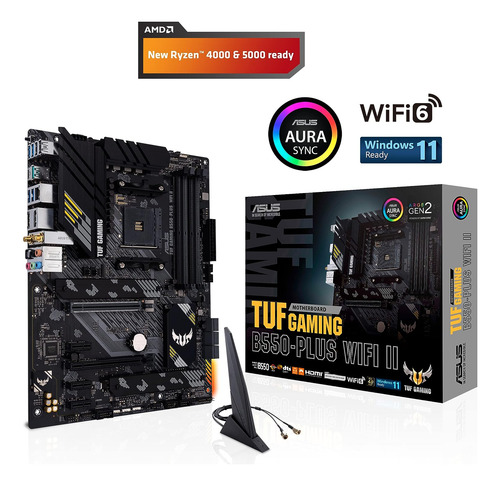 Asus Tuf Gaming B550-plus Wifi Ii Amd Am4 (3rd Gen Ryzen...