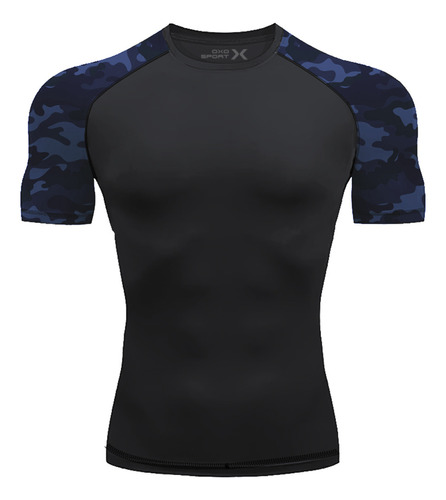 Camiseta Licrada Slim Fit Oxo Sport - Aquiles