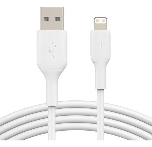 Cable Belkin 1m Caa001bt Usb A Lightning Boost Charge Blanco