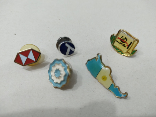 Combo Pin Varios Argentina Hsbc Jvg