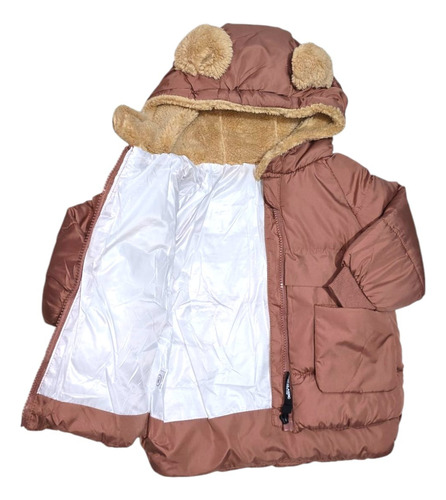 Camperón Unisex Infantil Con Capucha - Kids