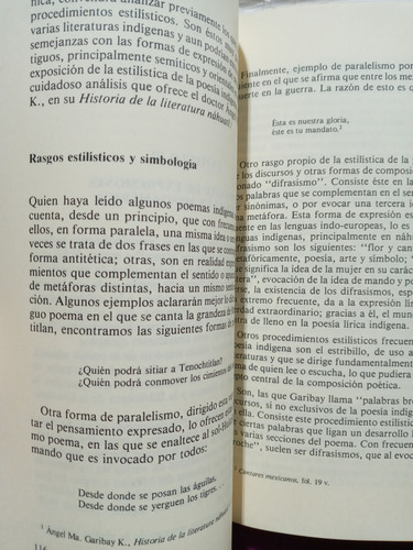 Literatura De Mesoamerica Miguel Leon Portilla (Usado)