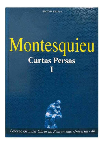 Cartas Persas I, De Montesquieu. Editora Escala Em Português