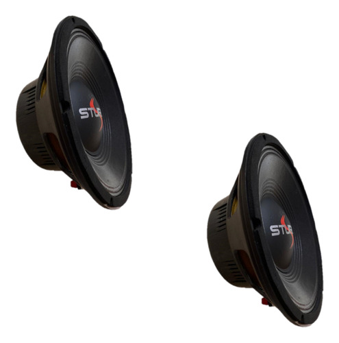 Tipo De Alto-falante Woofer Sturdy Stg10200w Para Carro/caminhonete Cor Preto De 8o 26cm X 26cm X 10 X 2 Unidades